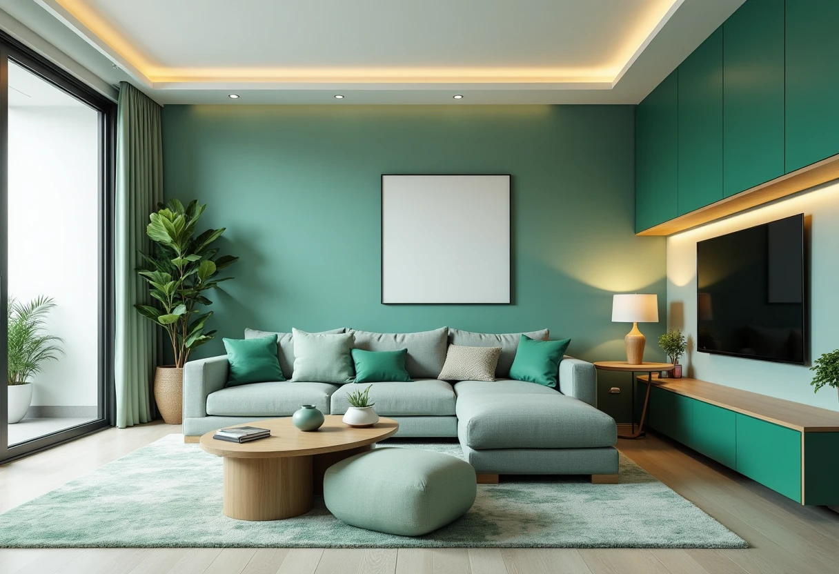 High-end rental property interior